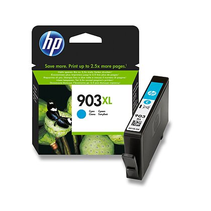 Obrázok produktu HP - cartridge T6M03A, cyan č. 903XL (modrá) pre atramentové tlačiarne