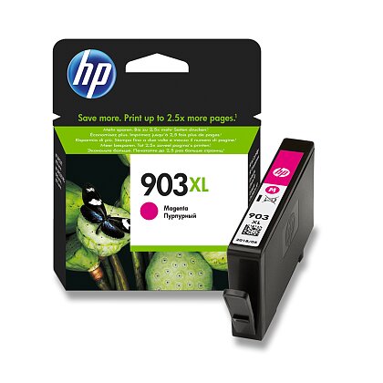 Obrázok produktu HP - cartridge T6M07A, magenta č. 903XL (červená) pre atramentové tlačiarne