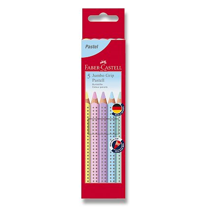 Obrázok produktu Faber-Castell Jumbo Grip Pastel - pastelky - 5 farieb