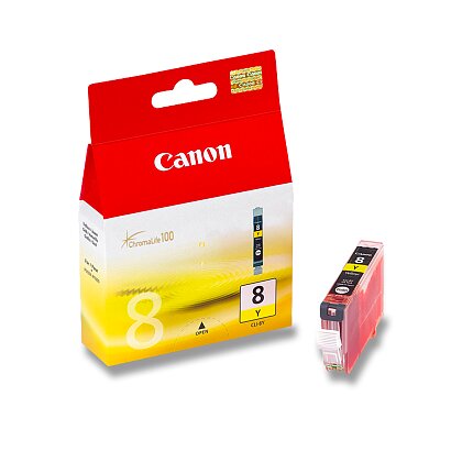 Obrázek produktu Canon - cartridge CLI-8, yellow (žlutá) pro inkoustové tiskárny