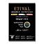 'Preview image of product Clairefontaine Etival Black Cold Pressed/Rough - akvarelový blok - A3