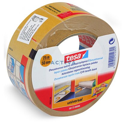 Obrázek produktu Tesa Double-sided - oboustranná kobercová páska - 50 mm × 25 m