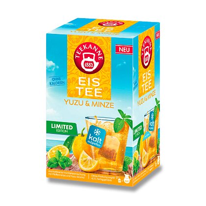 Product image Teekanne Eistee - ovocný ledový čaj - yuzu a máta, 18 ks
