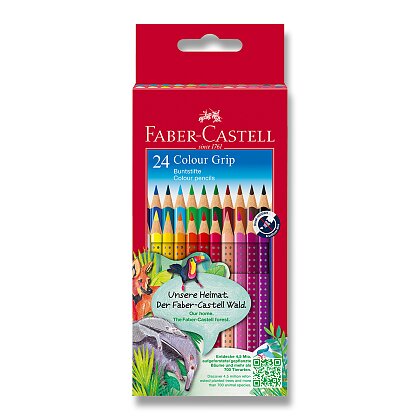 Obrázok produktu Faber-Castell Grip 2001 - pastelky - 24 farieb