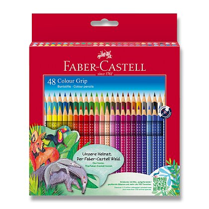 Obrázok produktu Faber-Castell Grip 2001 - pastelky - 48 farieb