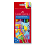 Náhledový obrázek produktu Faber-Castell - akvarelové pastelky - 12 barev + štětec