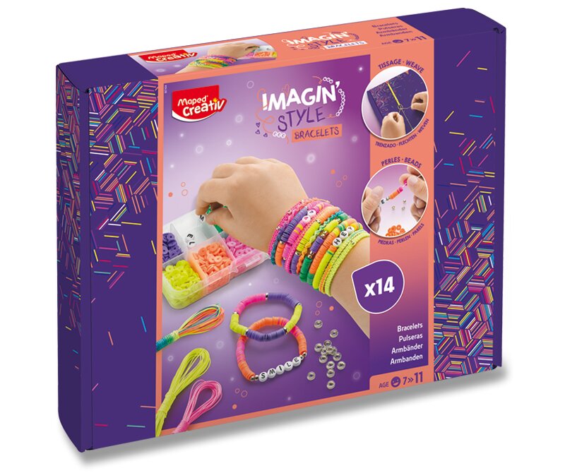 Kreativní sada Imagin’Style Bracelets – Neon