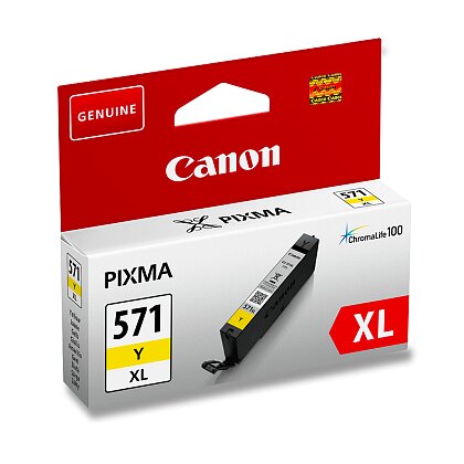 Product image Canon - CLI-571XL cartridge, yellow (yellow) ink printers