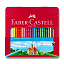 Náhledový obrázek produktu Faber-Castell - pastelky - 24 barev v plechové krabičce