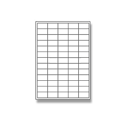 Obrázek produktu OA - samolepicí etikety - 38,0×21,2 mm, 6500 etiket