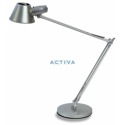 Obrázek produktu Karo - kancelářská stolní lampička - stříbrná