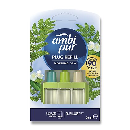 Obrázek produktu Ambi Pur 3 Volution - náplň do el. osvěžovače vzduchu - Morning Dew, 20 ml