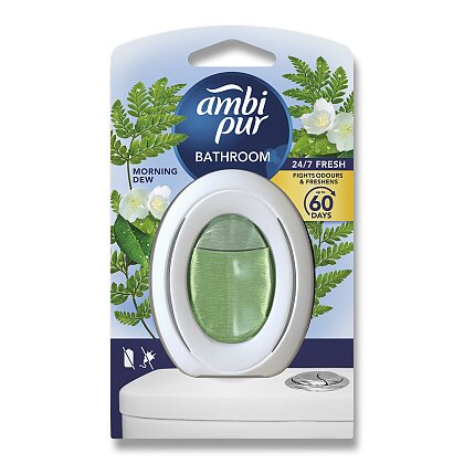 Obrázek produktu Ambi Pur Bathroom - osvěžovač vzduchu do koupelny - Morning Dew, 8 ml