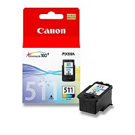 Canon - cartridge CL-511, color (barevná) pro inkoustové tiskárny