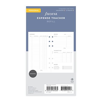 Obrázek produktu Sledování výdajů - náplň osobních diářů Filofax