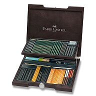 Faber-Castell Pitt Monochrome - grafitové tužky - sada 86 ks