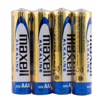 Obrázek produktu Maxell - alkalická baterie - AAA, 4 ks