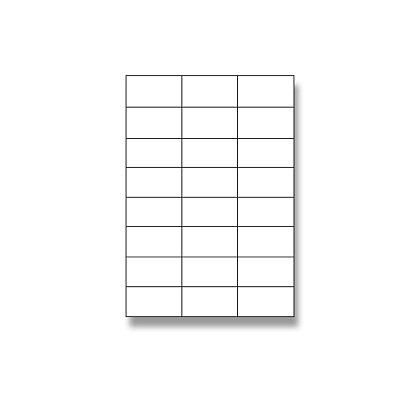 Obrázok produktu OA - samolepiace etikety - 70,0 × 37,0 mm, 2400 etikiet