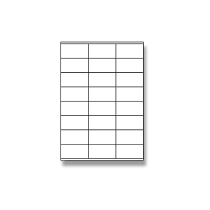 Obrázek produktu OA - samolepicí etikety - 70,0×36,0 mm, 2400 etiket