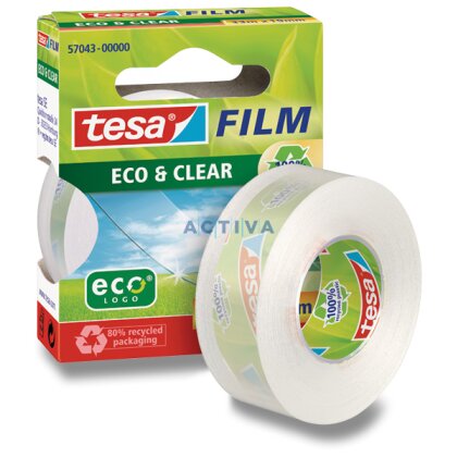 Obrázek produktu Tesa Film EcoClear - lepicí páska - 19 mm ×  33 m