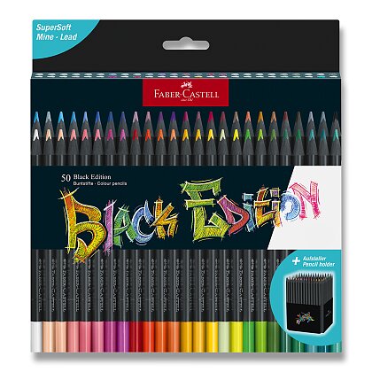 Product image Faber-Castell Black Edition - pastelky - 50 barev