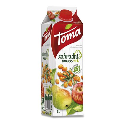 Obrázek produktu Toma - ovocný džus - Zahradní ovoce, 1 l