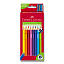 Náhľadový obrázok produktu Faber-Castell 116510 Junior Triangular - pastelky - 10 farieb + strúhadlo