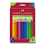 Náhľadový obrázok produktu Faber-Castell 116510 Junior Triangular - pastelky - 30 farieb + strúhadlo