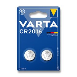 Levně Varta - lithiová baterie - CR 2016, 3 V, 2 ks