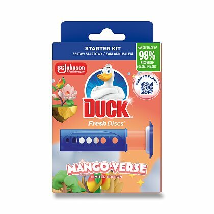 Obrázok produktu Duck Fresh Discs - čistič a osviežovač WC - Mango, 36 ml