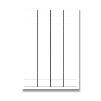 Obrázok produktu Rayfilm - samolepiace etikety - 48,5 × 25,4 mm, 4400 etikiet