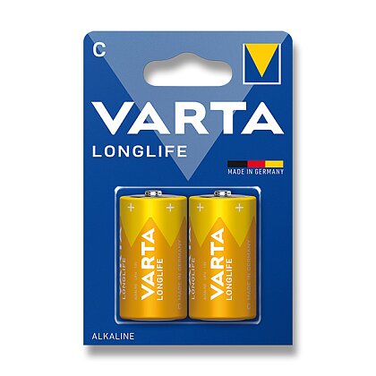 Obrázek produktu Varta Longlife - alkalické baterie - typ C, 2 ks