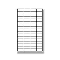 Print etikety - 48,5 × 16,9 mm, biele, 6800 etikiet