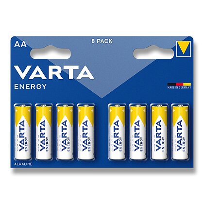 Obrázek produktu Varta Energy - alkalické baterie - AA, 8 ks