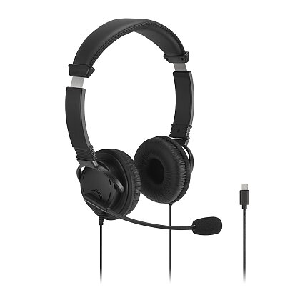 Obrázok produktu Kensington EQ Classic - slúchadlá - USB-C