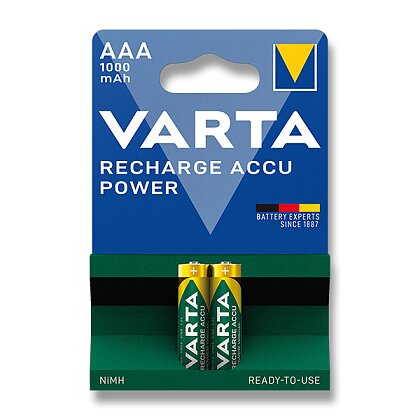 Obrázek produktu Varta Accu Power - nabíjecí baterie - AAA 1000 mAh, 2 ks