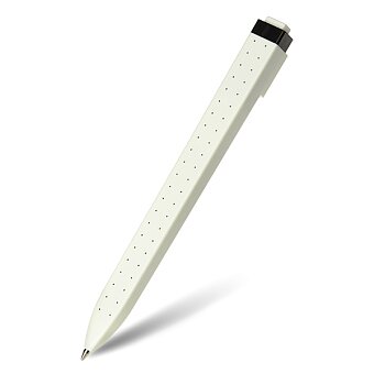 Obrázek produktu Kuličková tužka Moleskine Go Pen - tečkovaná, bílá, 1 mm