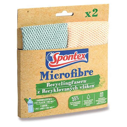 Obrázek produktu Spontex Microfibre - utěrka z mikrovlákna - 2 ks
