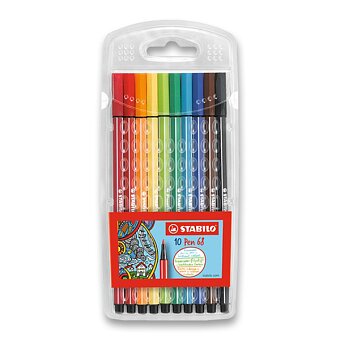 Obrázek produktu Fixy Stabilo Pen 68 - 10 barev