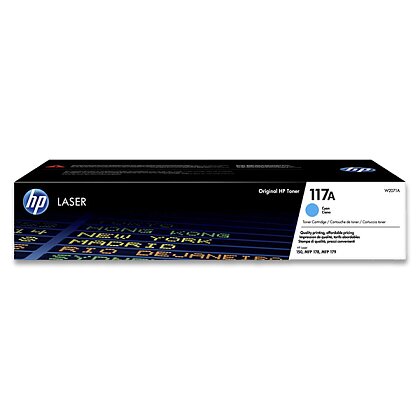 Product image HP - toner no. 117A, W2071A, cyan (blue) for laser printers