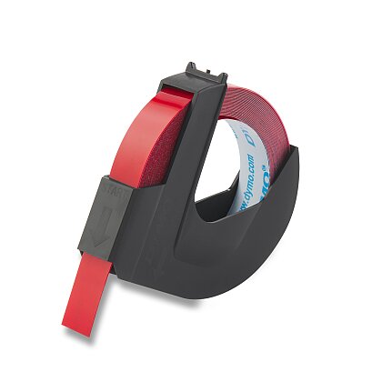 Obrázek produktu Dymo S0898150 - originální páska - červená, 9 mm × 3m