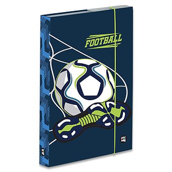 Obrázek produktu Box na sešity Fotbal - A4 JUMBO