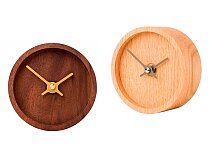 Stolní dřevěné nástěnné dřevěné hodiny