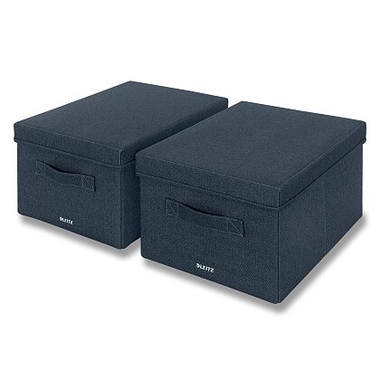 Obrázok produktu textilný úložný box Leitz Fabric s vekom (2 ks)