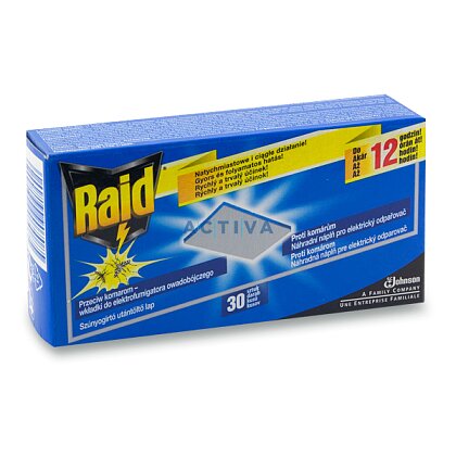 Obrázek produktu Raid Electric - náplň do odpuzovače hmyzu - suchá