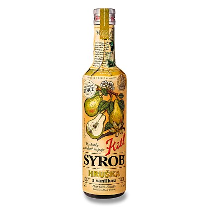 Obrázek produktu Kitl Syrob - sirup - hruška s vanilkou, 500 ml