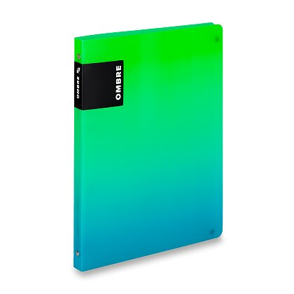 Product image PP Karton Ombre - 4-kroužkový pořadač A4 - zelenomodrý