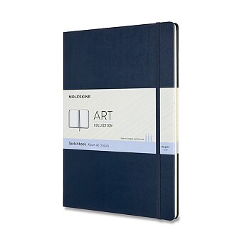 Obrázek produktu Skicář Moleskine - tvrdé desky - A4, modrý