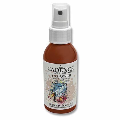 Obrázok produktu Cadence Your Fashion - farby na textil - 100 ml, červená