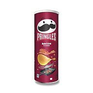 Pringles - slané snacky - Slanina, 165 g